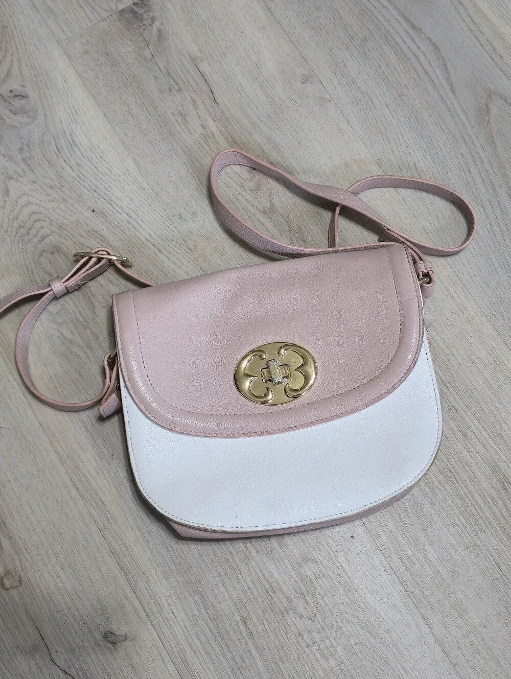 Pink & White Purse